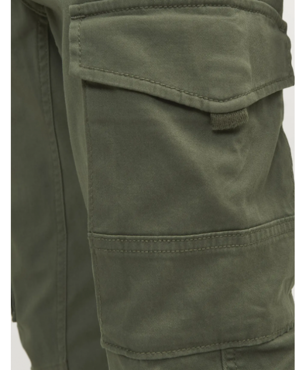 Jack & Jones Junior Cargobukser i Olive Night til drenge billede 6