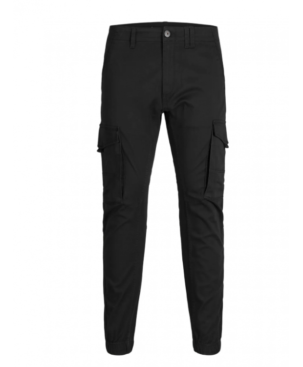 Jack & Jones Junior Cargobukser i sort til drenge billede 7