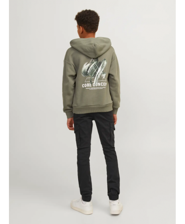 Jack & Jones Junior Cargobukser i sort til drenge billede 2