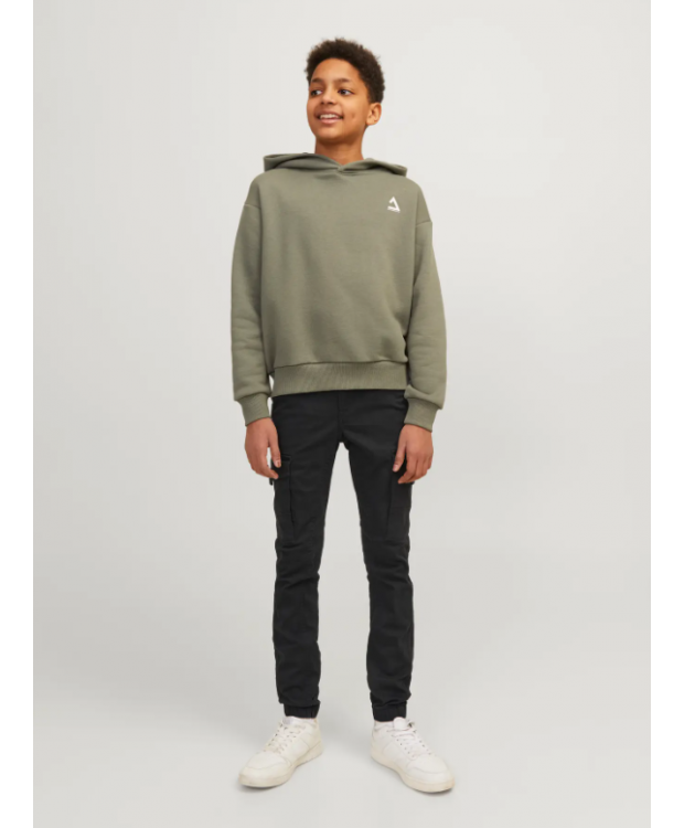 Jack & Jones Junior Cargobukser i sort til drenge billede 1