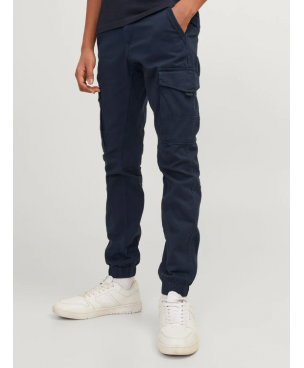 Jack & Jones Junior Cargobukser Navy Blazer til drenge billede 3