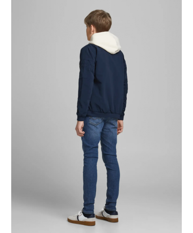 Jack & Jones Junior jakke i navyblå til drenge billede 2