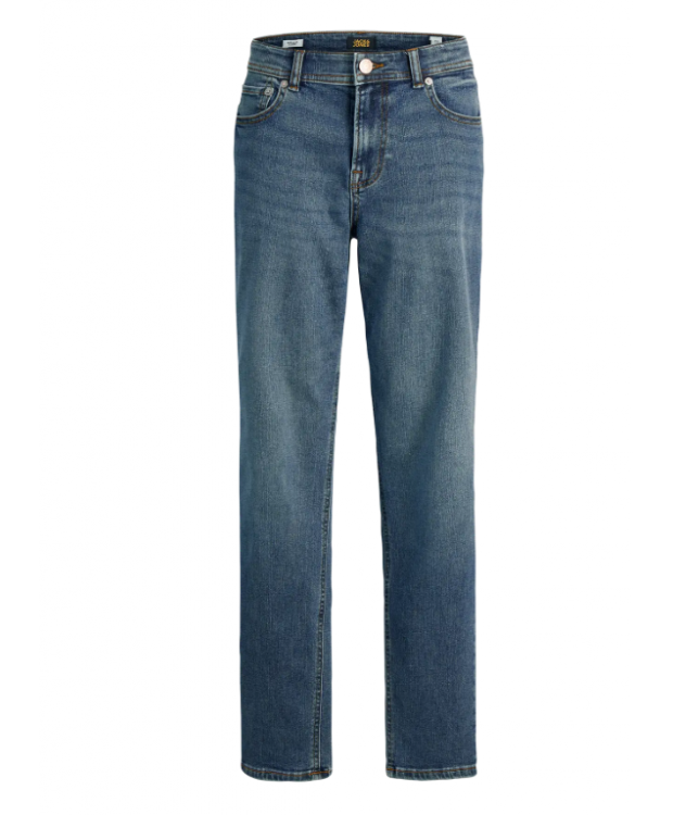 Jack & Jones Junior stonewashed regular fit-jeans i blå denim til drenge billede 7