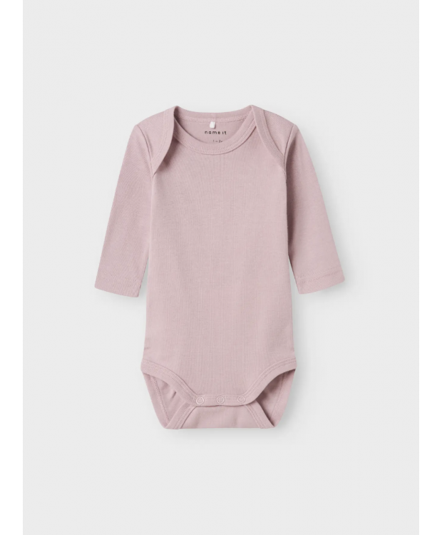Name It Baby 3-pak langærmede bodystockings med blomsterprint til piger billede 2