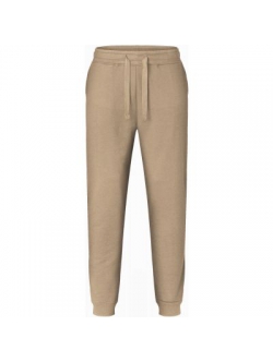 Resteröds beige bambus-sweatpants til herre – S OUTLET