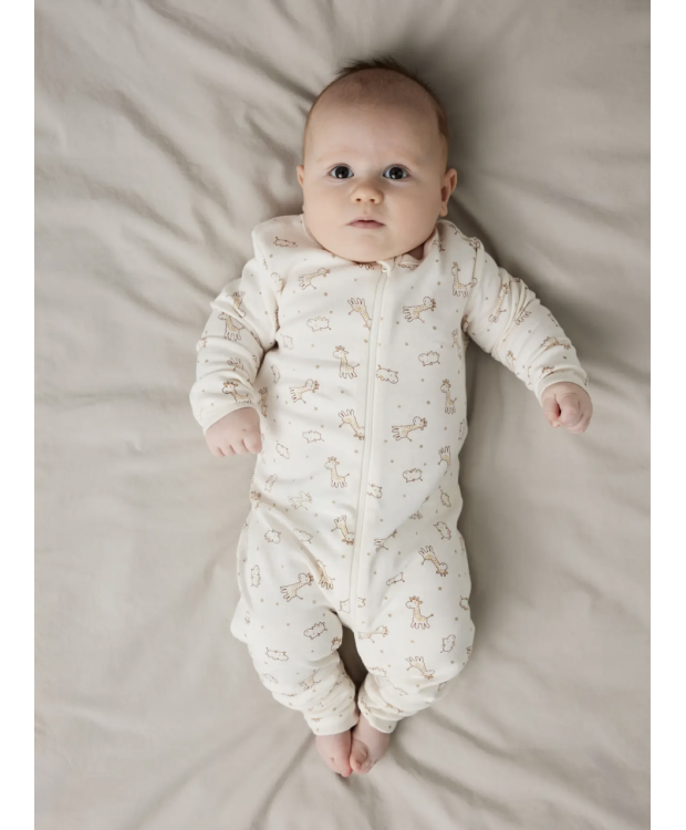 Name It 2-pak pyjamasdragter med girafprint til baby billede 5
