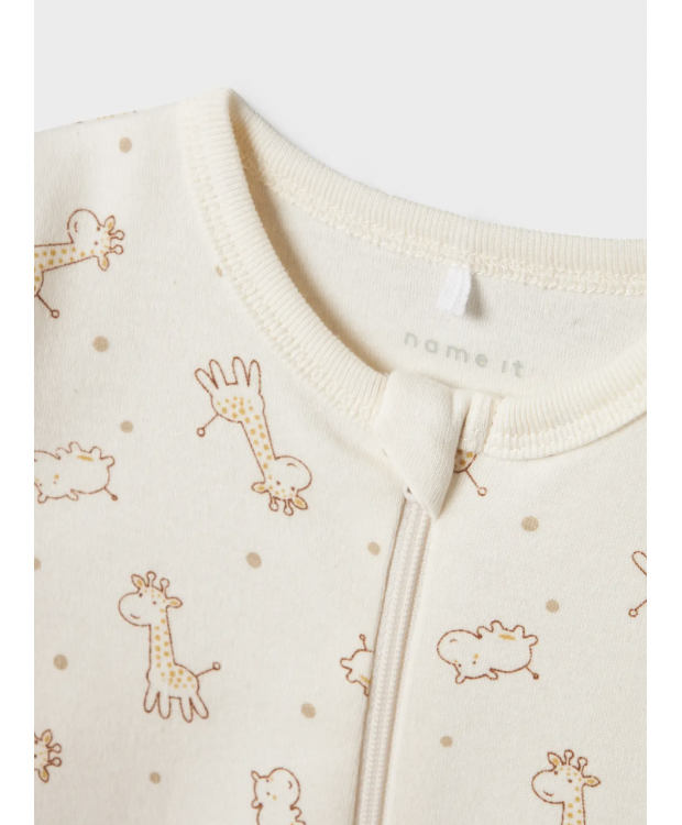 Name It 2-pak pyjamasdragter med girafprint til baby billede 4
