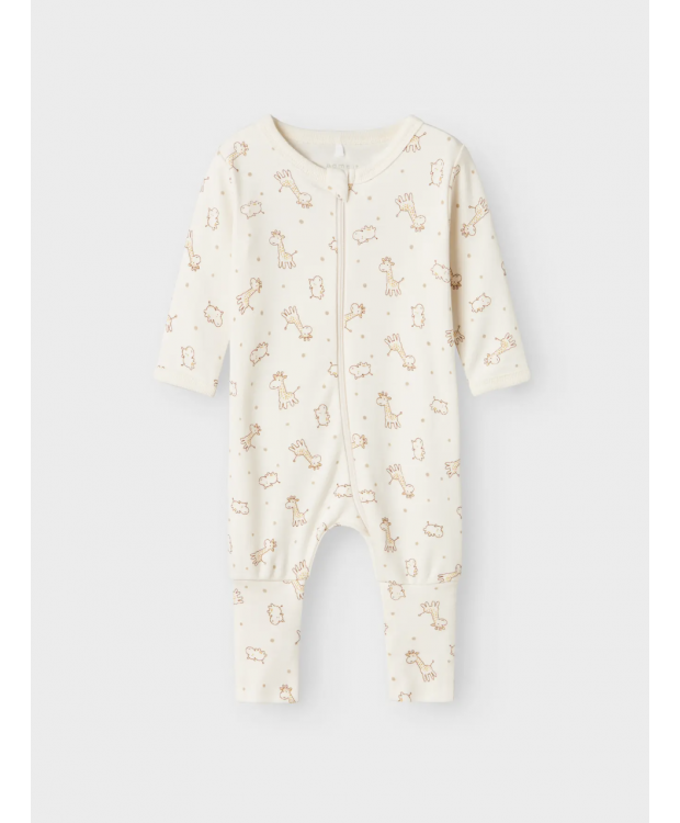 Name It 2-pak pyjamasdragter med girafprint til baby billede 6