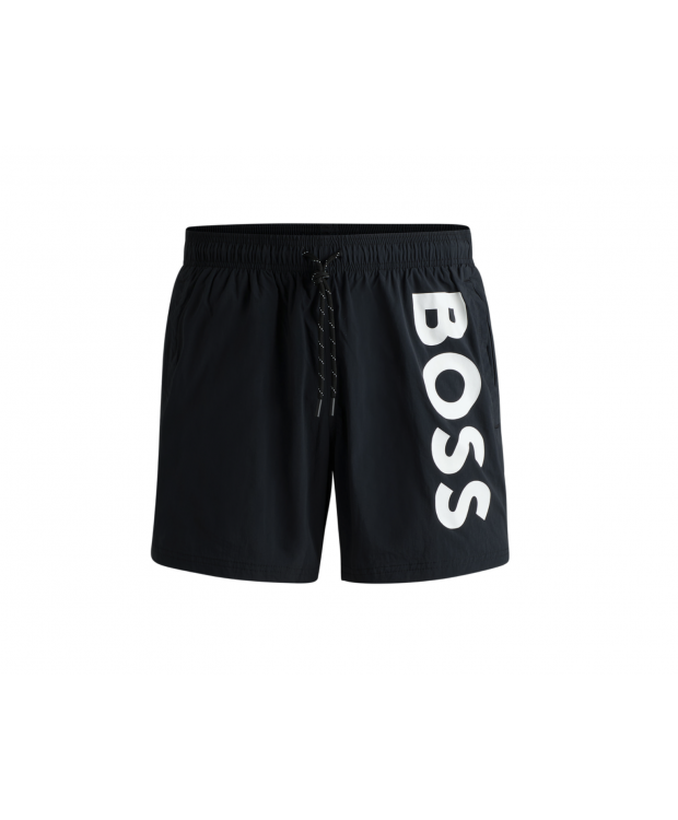 BOSS Octopus badeshorts i sort til herre billede 1