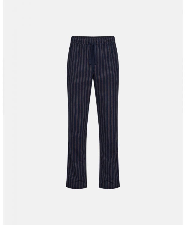 JBS of Denmark pyjamasbukser med brune striber til herre billede 1