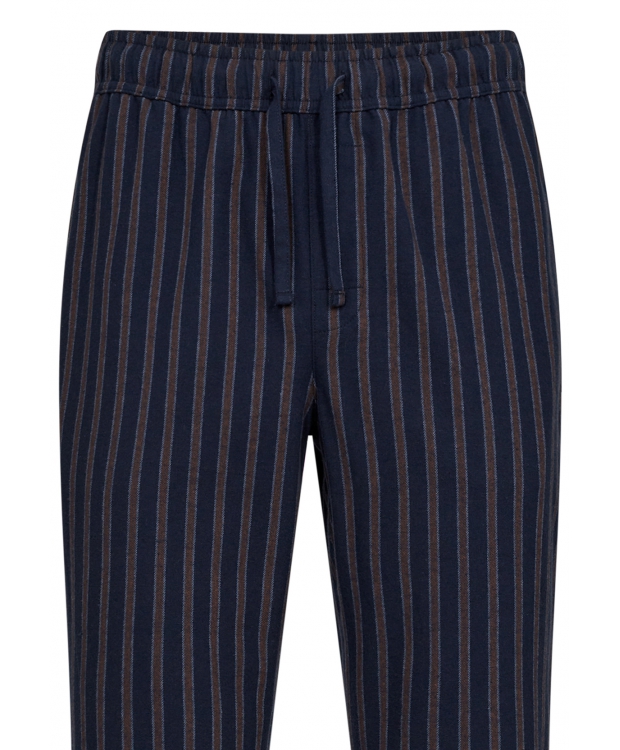 JBS of Denmark pyjamasbukser med brune striber til herre billede 3
