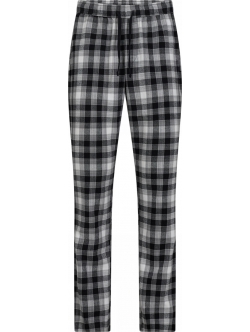 JBS of Denmark pyjamasbukser med grå tern til herre
