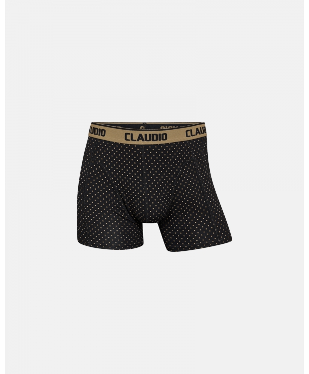 Claudio 5-pak bambustights i sort, grå og blå til herre billede 6