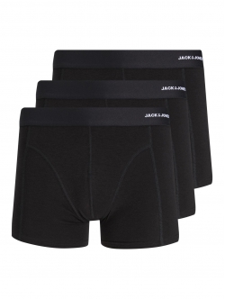 Jack & Jones bambusunderbukser 3-pak sort til herre