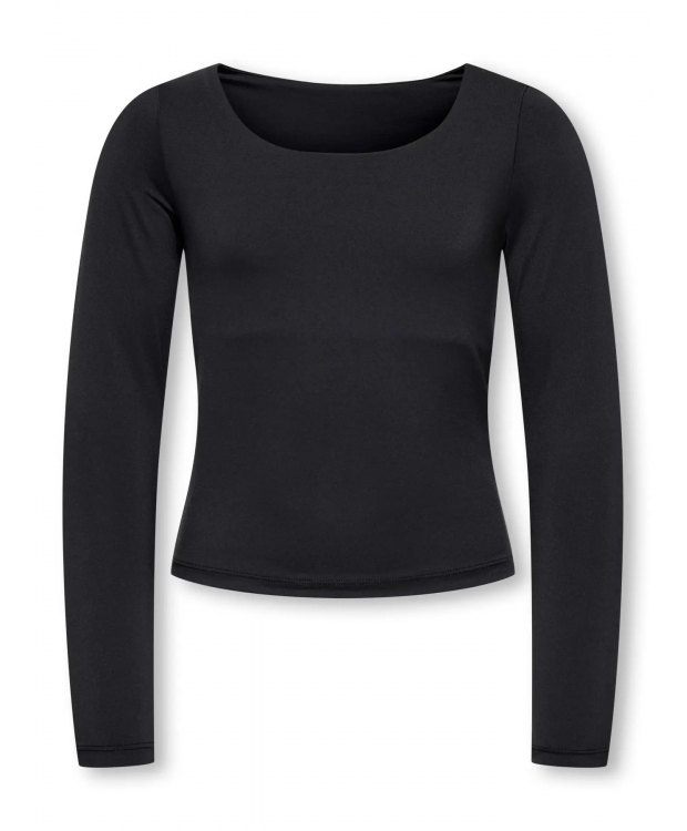 KIDS ONLY 2-WAYS FIT top i sort til piger billede 1
