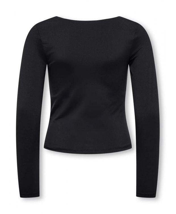 KIDS ONLY 2-WAYS FIT top i sort til piger billede 2