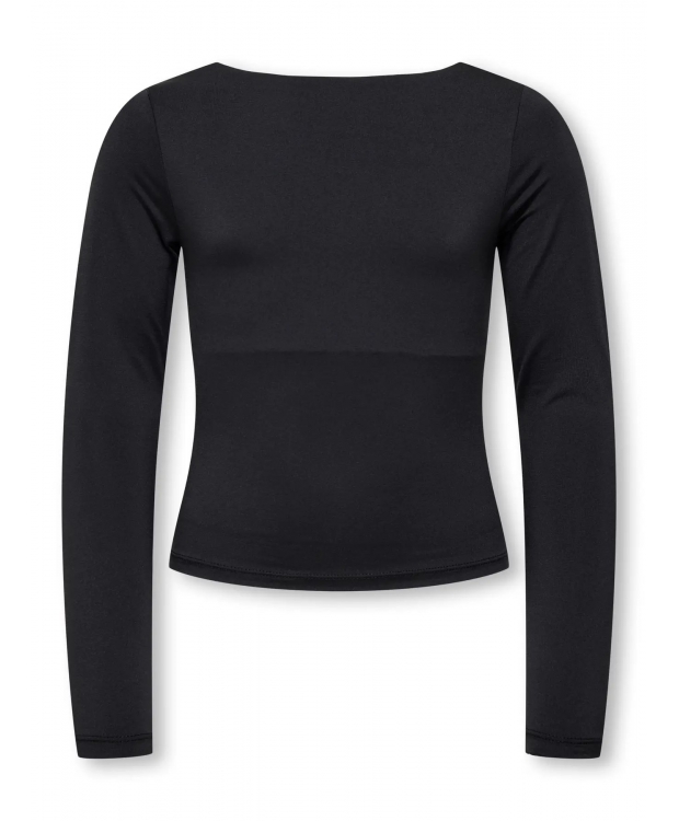 KIDS ONLY 2-WAYS FIT top i sort til piger billede 3