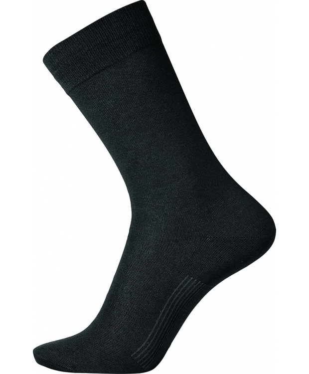 iZ Sock Luxury bambusstrømper i sort unisex billede 7
