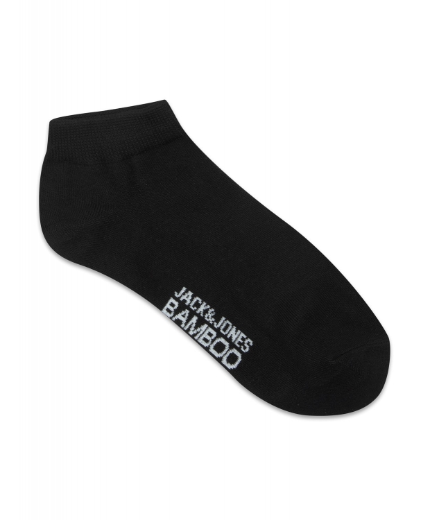 Jack & Jones bambus-ankelstrømper 5-pak sort til herre – Onesize billede 7