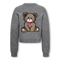 KIDS ONLY Crew Strikket pullover til piger