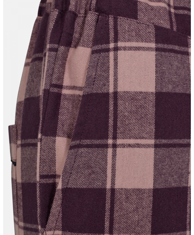 JBS of Denmark Women flannel-pyjamasbukser i rosa til kvinder billede 5
