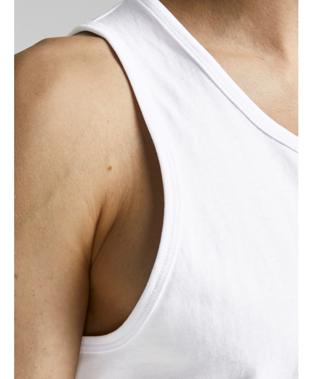 Jack & Jones tanktops 2-pak hvid til herre billede 7