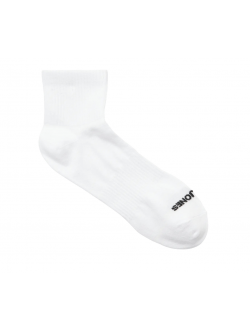 Jack & Jones 3-pak korte tennissokker i hvid til herre