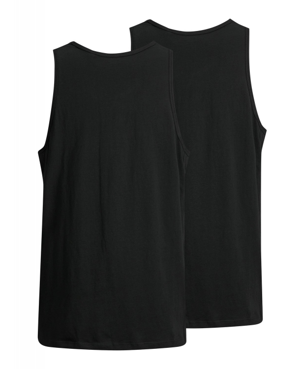 Jack & Jones tanktops 2-pak sort til herre billede 3