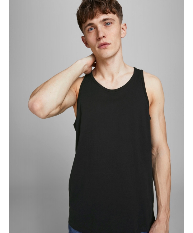 Jack & Jones tanktops 2-pak sort til herre billede 5