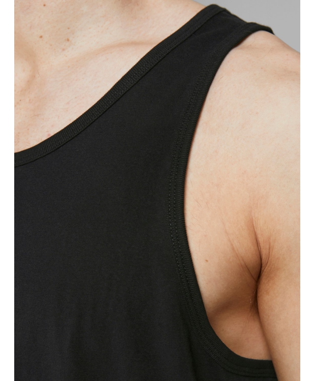 Jack & Jones tanktops 2-pak sort til herre billede 6