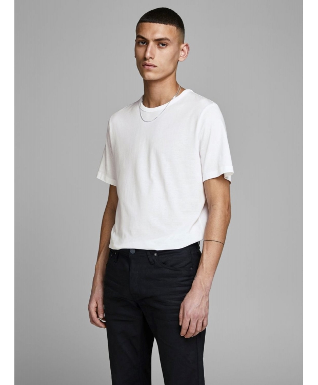 Jack & Jones T-shirts 2-pak hvid med rund hals til herre billede 7