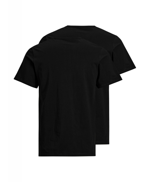 Jack & Jones T-shirts 2-pak sort med rund hals til herre billede 2