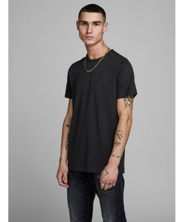 Jack & Jones T-shirts 2-pak sort med rund hals til herre billede 4