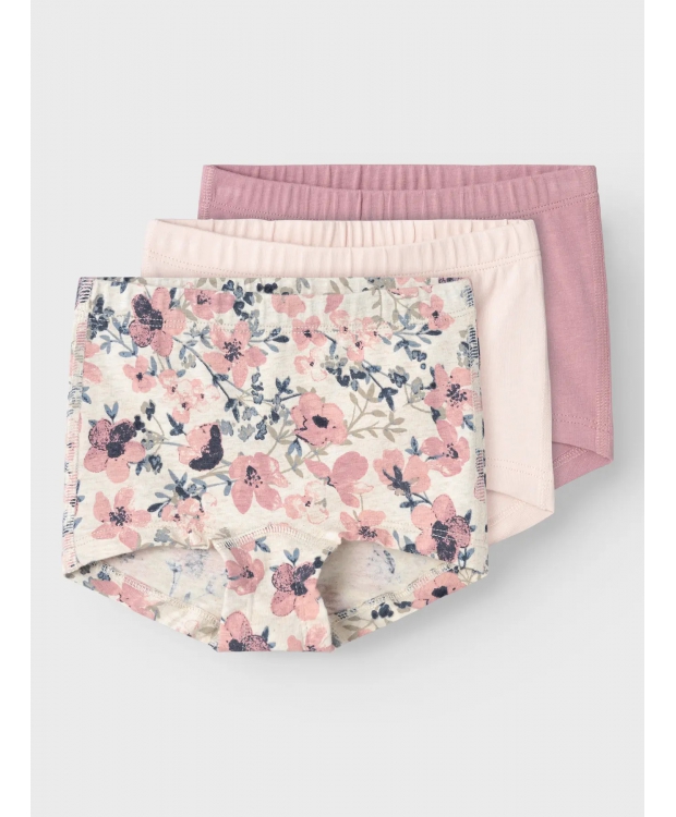 Name It 3-pak hipsters med nostalgiblomster til piger billede 3