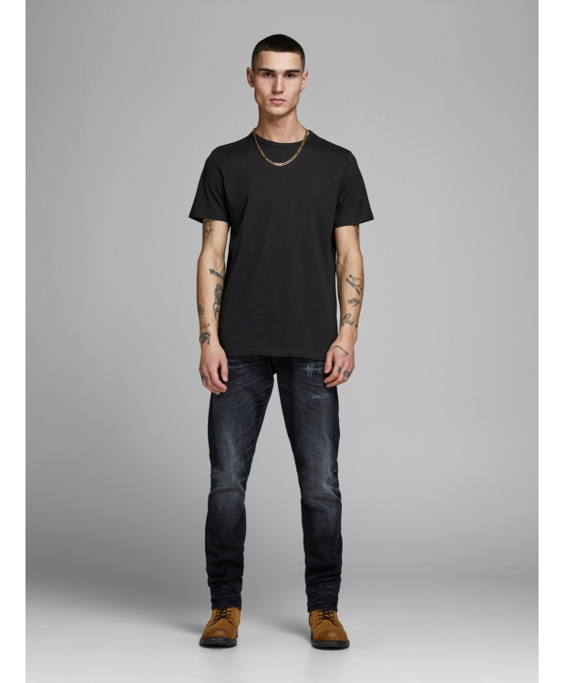 Jack & Jones T-shirts 2-pak sort med rund hals til herre billede 6