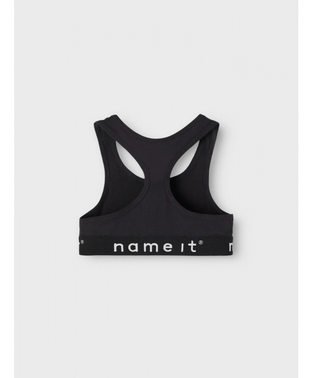 Name It 2-pak braletter i sort til piger billede 2
