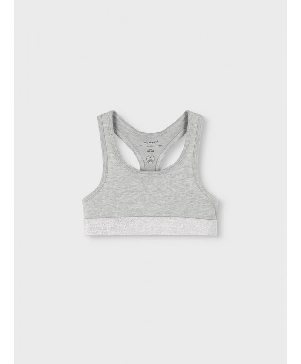 Name it 2-pak Top/Bralette i lyserød og grå til piger billede 4
