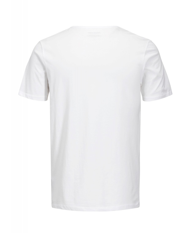 Jack & Jones T-shirts 2-pak hvid med v-hals til herre billede 4