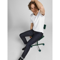 Jack & Jones T-shirts 2-pak hvid med v-hals til herre