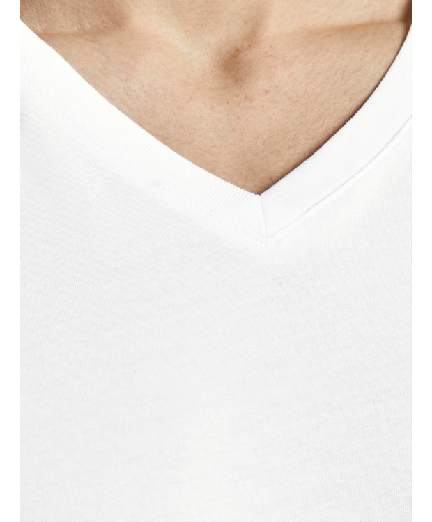 Jack & Jones T-shirts 2-pak hvid med v-hals til herre billede 5