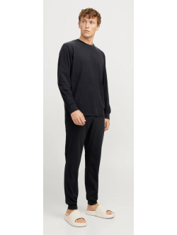 Jack and Jones Herresæt til lounge med Sweater og Sweatpant – Sort