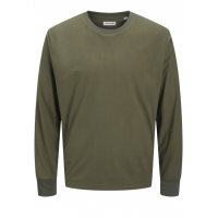 JACK & JONES loungesæt med sweatshirt og sweatpants i grøn til herre