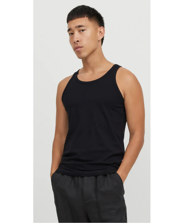 Jack and Jones Herre Tanktops 2-pak – Sort billede 2