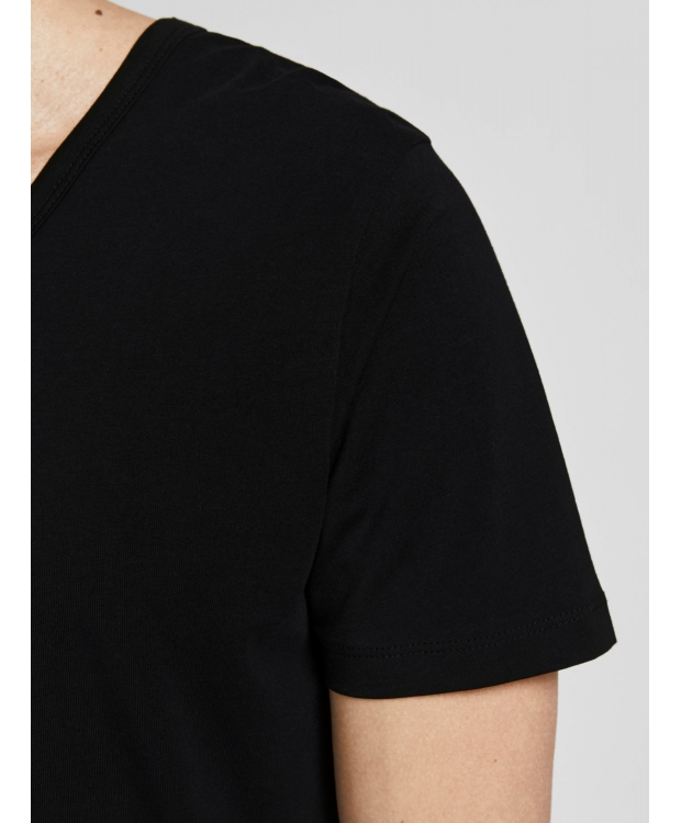 Jack & Jones T-shirts 2-pak sort med v-hals til herre billede 7