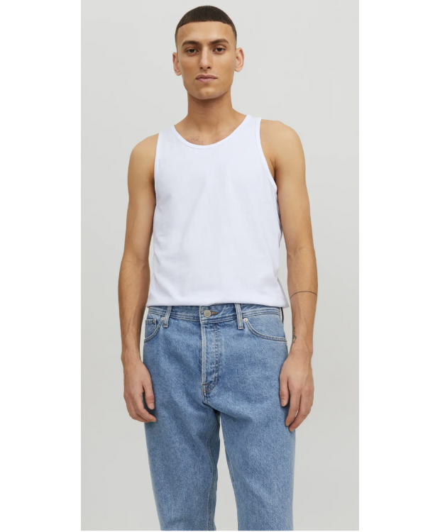 Jack and Jones Herre Tanktops 2-pak – Hvid billede 2