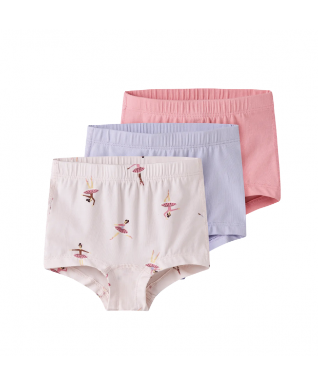 Name it 3pak Ballerina tights multifarvet til piger billede 2