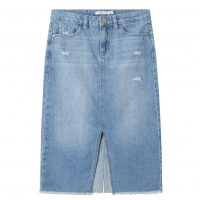 Name it Denim nederdel i lyseblå til piger