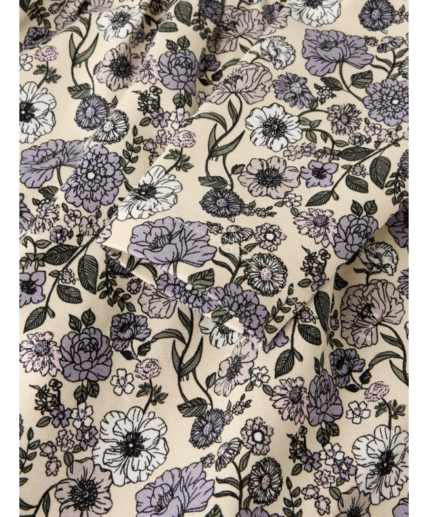Name It blomsterkjole i beige til piger billede 2