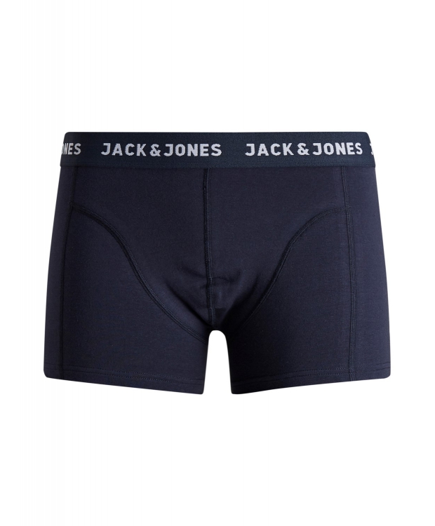 Jack & Jones 3-pak boxershorts sort, navy og grå til herre billede 4
