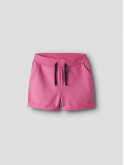 Name It sweatshorts i lyserød til piger